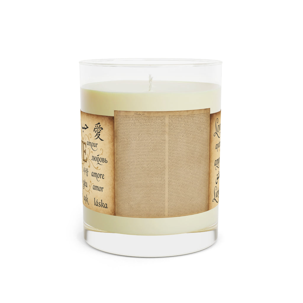 Luxury Full Glass Scented Candle, 11oz — Reserve Blend