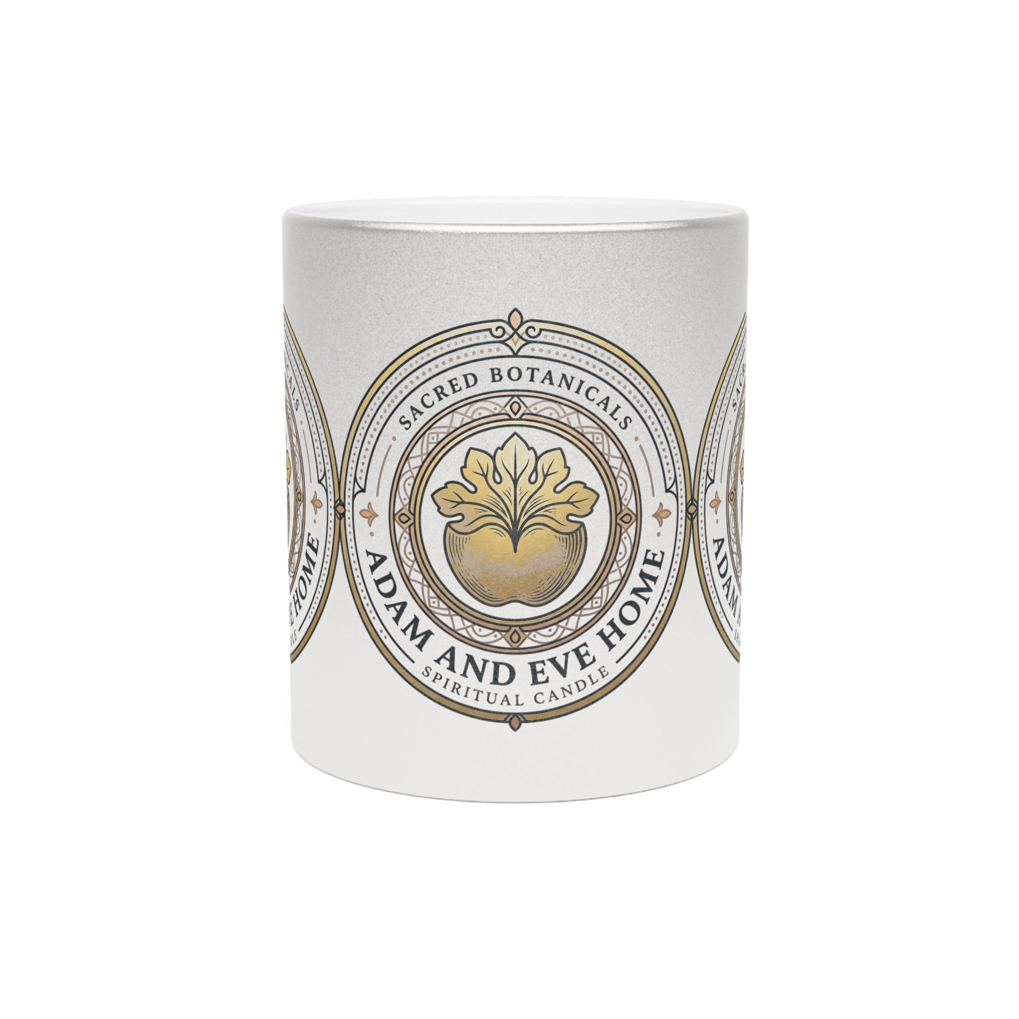 Luxury Metallic Mug — Silver & Gold
